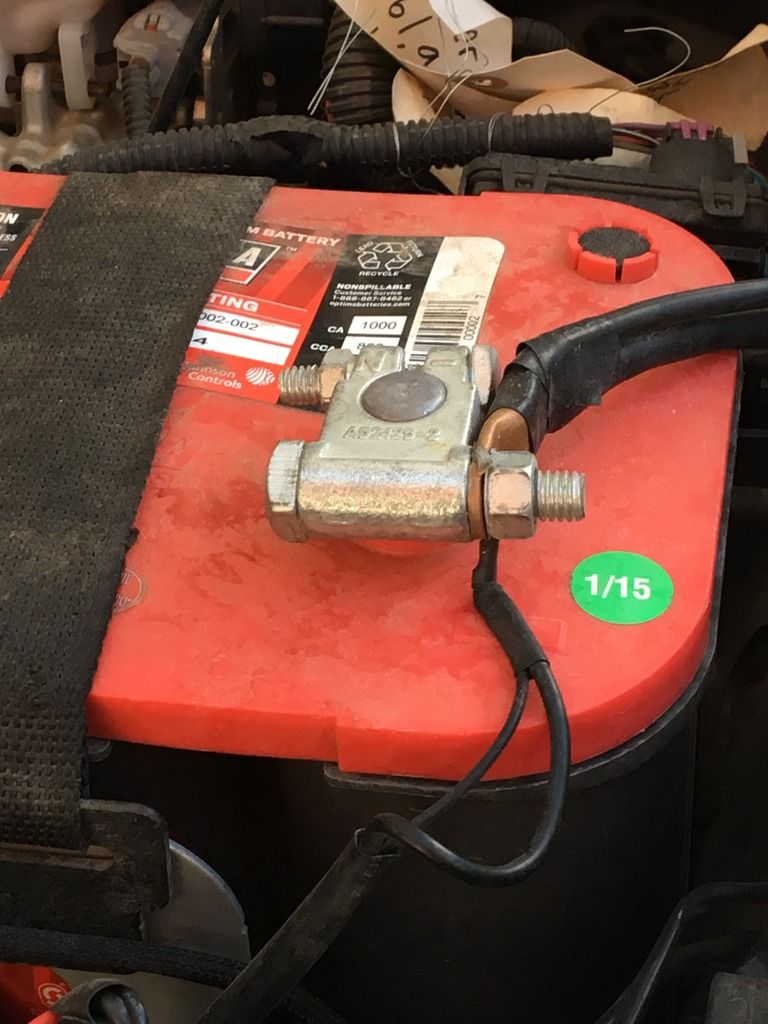 My Optima battery is bulging.